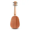 21039039 4 Strings Pineapple Style Mahogany Hawaii Ukulele Uke Electric Bass Guitar for Guitarra Musical Instruments Music L7700806