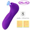 AA Sex Toys Unisex Mini CLIT SUCKER Vibrator Oral Licking Pussy Tongue Vibration Nipple Sucking avsugning Klitoris Stimulator Vuxen Kvinnlig sexleksaker C19022101