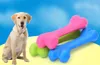 Собака игрушки устойчивы к укусить Bone Dog Puppy Моляры Резиновый мяч Play для зубов Курс подготовки термопластов Резина Pet игрушки 12 * 4CM DHL Free