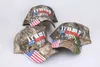 Горячая высококачественная американская CAP президентский президент президент Трамп камуфляж бейсболка Cap Trump2020 Шляпа вышивка