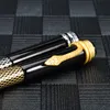 2019 새로운 디자인의 고급 펜 6 색 뱀의 머리 스타일 금속 볼펜 창조적 인 선물 마법 펜 패션 학교 사무실 용 장비