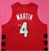 Kenyon Martin # 4 Cincinnati Bearcats College Maglie da basket retrò Mens cucite personalizzate Qualsiasi nome numerico