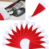 Kerstdecoraties keuken accessoires tools gadget decoratief tafelwerk set hoed opslag tool drop shopping1