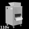 Fatiador de carne vertical multifuncional QJ 110v 550w, máquina de corte de carne, máquina de corte de carne, produção de 800 kg/hora