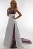 Halter 2019 Camo Aline Muddy Girl Wedding Dresses Comouflage Custom Plus 사이즈 신부 가운 진짜 나무 시골 레이스 업 Rob7106574