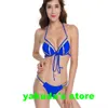 sport sexy high waist Bikinis set One piece split triangle solid bikini with bra without steel support durable sexy tight solid cheap wear