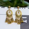 Orecchini con nappe Jhumka Bells vintage in oro egiziano per le donne Gioielli indiani vintage tribali con goccia d'acqua turca