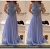 Lusso Bling Bling Prom Dresses Lunghezza del pavimento 2019 Vestidos Largos De Fiesta in rilievo di cristallo Chiffon Importato Party Dress Sera