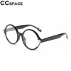 Montature per occhiali perle sexy all'ingrosso-rotonde Stili per donna CCSPACE Brand Des Occhiali per computer moda ottica 45631