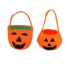 Halloween Pumpkin Bags Trick or Treat Candy Bags for Halloween Party Decoration Gift Boxes Non-woven Bag Kids Gift Toys