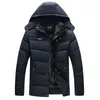 winter jacket men clothes 2019 father warm coats hoodies down cotton padded parkas outerwear overcoat large size wholelsae