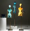 10Style Golden Arm Color Window Cotton Female Mannequin Body Stand Xiaitextiles Dress Form Mannequin Jewelry Flexibla kvinnor Justera227Z