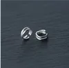 Boucles d'oreilles en argent sterling 925 massif, fabriquées en chine, cadeaux d'anniversaire pour dames, bijoux à la mode, 8870465