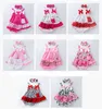 インベイビー花柄シェブロン服セット迷彩ヒョウ幼児幼児ヴィンテージ衣装サスペンダートップス+チュチュショートパンツ+ヘッドバンド3PCSスーツ