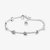 100% 925 Sterling Zilver Hemelse Sterren Armband Met Duidelijke CZ Mode Vrouwen Bruiloft Verloving Sieraden Accessoires