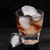 Kreatywny Silikonowy Kostek Ice Cube Maker Diament Kształt Lód Mold Taca 3D Silikonowa Kostka Lodu Mold Wine Cocktail Party Bar Akcesoria Czarny Kolor