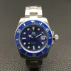 3 Colors Watches Men Sapphire Black Green Blue Ceramic Bezel Stainless Steel 40mm 116610 Automatic Mechanical Wristwatch261d