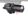 전술 SF X400U LED 화이트 라이트 X400 울트라 권총 소총 손전등 레드 닷 레이저