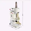 Kommerzielle Eiszerkleinerungsmaschine, Rasiermaschine, Sand-Eis-Schleifmaschine, 350 W, Slushy Maker, Schnee-Eismaschine