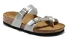 Sıcak Satış Ünlü Marka Arizona Erkekler Düz Sandalet Günlük Ayakkabılar Erkek Toka Plaj Yaz Yüksek Kalite Gerçek Deri Terlik Kadın Ayakkabı