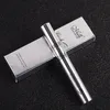 In stock!Wholesale MENOW M13005 waterproof mascara Silver Tube cool black curling not easy to take off makeup Mascara Black Mascara.