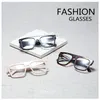 MARC Square Glasses Frame Men Oversize Retro Optical Eyewear Trend Women Eyeglasses Frame Clear oculos 95167