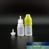 Пластиковые бутылки капельницы с ребенком Proof Safe Caps Советов Vapor Squeeze электронной Cig Длинного соском