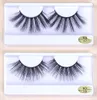 Commercio all'ingrosso 25mm Lashes 10 stili 25mm Ciglia di visone Ciglia finte Striscia spessa Ciglia di visone Trucco Ciglia di visone lunghe drammatiche alla rinfusa