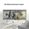 Creative Area Rug Carpet Dollar Bill 100 Print Floor Mat Bathroom Kitchen Non-slip Runner Carpets For Living Room Decoration1279J