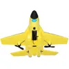 RC Avião Brinquedo EPP Artesanato Espuma Elétrico Ao Ar Livre RTF Rádio Controle Remoto SU35 Cauda Empurrador Quadcopter Planador Modelo de Avião para Menino Y8798388