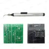 Freeshipping RT809H Universal EMMC-NAND Flash-programmerare +35 objekt + TSOP48 Adapter + TSOP56 Adapter + SOP8 Test Clip Gratis frakt