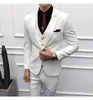 2019 traje de 3 piezas para hombre, púrpura, nuevo, ajustado, ropa Formal de negocios, esmoquin, vestido de boda de alta calidad, trajes para hombre, traje informal Homme272A