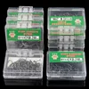 970PCS10BOX 615 Black Maruseigo Hook wysoko węglowy stalowa stalowa kolczasta haczyka rybacka Pesca WEI53065329977657876