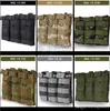 1000D Nylon Tactical Army Pouch for Paintball Airsoft Open-Top Magazine MOLLE Triple Pouch FAST AK AR M4 FAMAS Mag