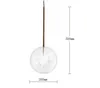2020 suspension boule de verre moderne LED E27 art déco Europe lampe suspendue avec 8 styles pour chambre restaurant cuisine salon
