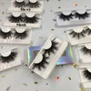 Wholesale 27mm 5D Mink Eyelashes 100% Real Long Dramatic Strip False Lashes Cruelty Free G-EASY
