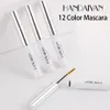 Brand HANDAIYAN Colored colorful Mascara Waterproof eye makeup Mascara Cream Blue White Red Black Purple Eyelashes for Party Use