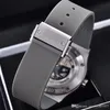 Zupełnie nowy męski mechaniczny czarny ramka ceramiczna chronograph zegarek mężczyzn Asia Eta 2813 Rubber Luminous Sport Data Valjoux Chrono Watche2331