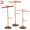 Earring Display T Stand Showcase Jewelry Displays Metal Alloy Earring Holder 3pcs/Set