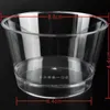 1000Sets Plastikowa Okrągła Kopuła Diwita Tiramisu Muffin Cake Cups Clear Home DIY Desery Narzędzia do pieczenia Nowe