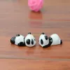 100 stycken Keramiska Panda Ätpinnar Stativhållare Porslinssked Gaffel Knivhållare Restaurang Bord Skrivbordsdekoration