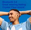 QCY tws Bluetooth 5.0 Stereo IPX5 Kulaklık dokunmatik butoon Spor Kulak Kulakiçi ile Şarj kılıf iphone x / xr / samsung galaxycy