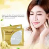 500 stk / partij goud bio-collageen gezichtsmasker gezichtsmasker kristal goud poeder collageen gezichtsmasker hydraterende anti-aging