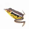 Weihe pêche cible vivante grenouille leurre 50mm/11g tête de serpent leurre Topwater Simulation grenouille pêche artificielle en caoutchouc souple appât