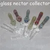 Concentré de narguilé Dab Straw Pipes Kit NC en verre avec embouts à quartz Plates-formes pétrolières Pipe à fumer Accessoires de fumée