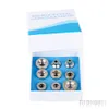 Embouts de rechange en diamant pour machine de microdermabrasion au diamant, 9 unités, embouts pour le nettoyage du visage sous vide