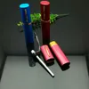 Glaspfeifen Rauchen geblasener Wasserpfeifen Herstellung mundgeblasener Bongs Mehrfarbige tragbare Mini-Wasserpfeifenflasche im Stiftstil