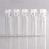 100 х 1 мл 2 мл мини чистые маленькие стеклянные тестовые пробирки пробирки флаконы образец духов эфирные нефтяные нефтяные бутылки