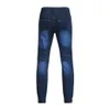 Jeans für Herren 2019 Sommer Herrenhose klassische Jeans Denim Baumwolle solide Jeanshose mit geraden Taschen Distressed Pant257S