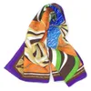 WholeNew 90CM90CM 100 soie matériel imprimé spinnaker bateau motif design mode carré foulard en soie pour les femmes 7939852